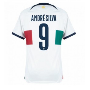 Lacne Muži Futbalové dres Portugalsko Andre Silva #9 MS 2022 Krátky Rukáv - Preč